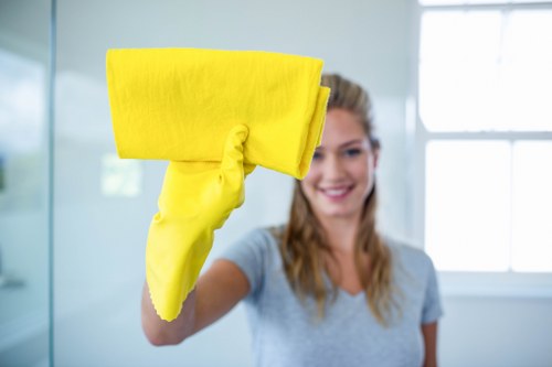 Cleaning team handling end of tenancy cleaning in Chelsea