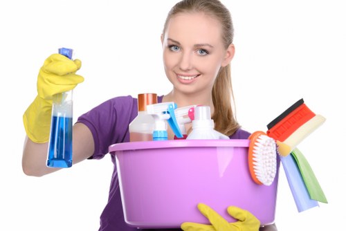 Technician performing carpet cleaning in Chelsea